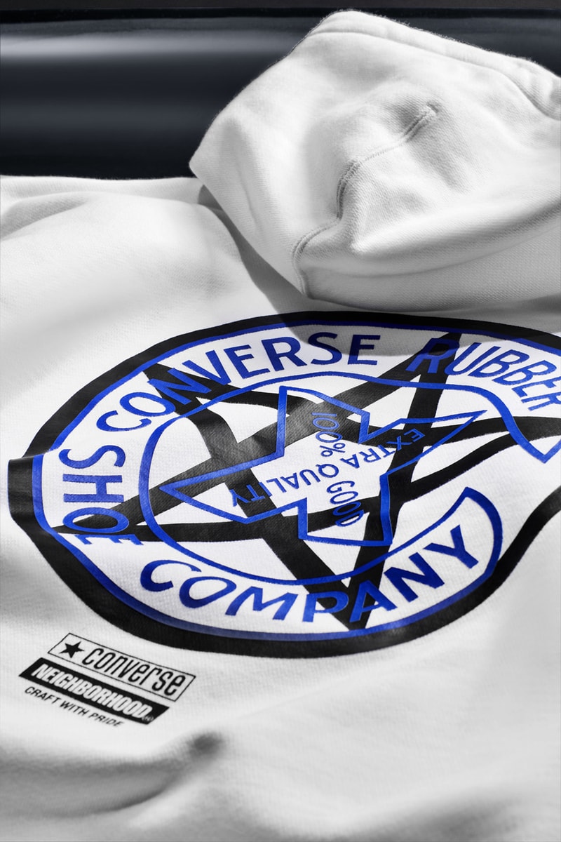 Takizawa Shinsuke Neighborhood Converse Motorcycle Blacked Out All Star Chuck 70 Jack Purcell Coach Jacket taylor collaboration collection apparel clothing fw19 fall winter 2019