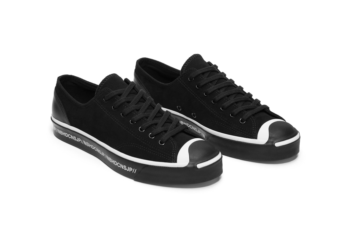 Takizawa Shinsuke Neighborhood Converse Motorcycle Blacked Out All Star Chuck 70 Jack Purcell Coach Jacket taylor collaboration collection apparel clothing fw19 fall winter 2019