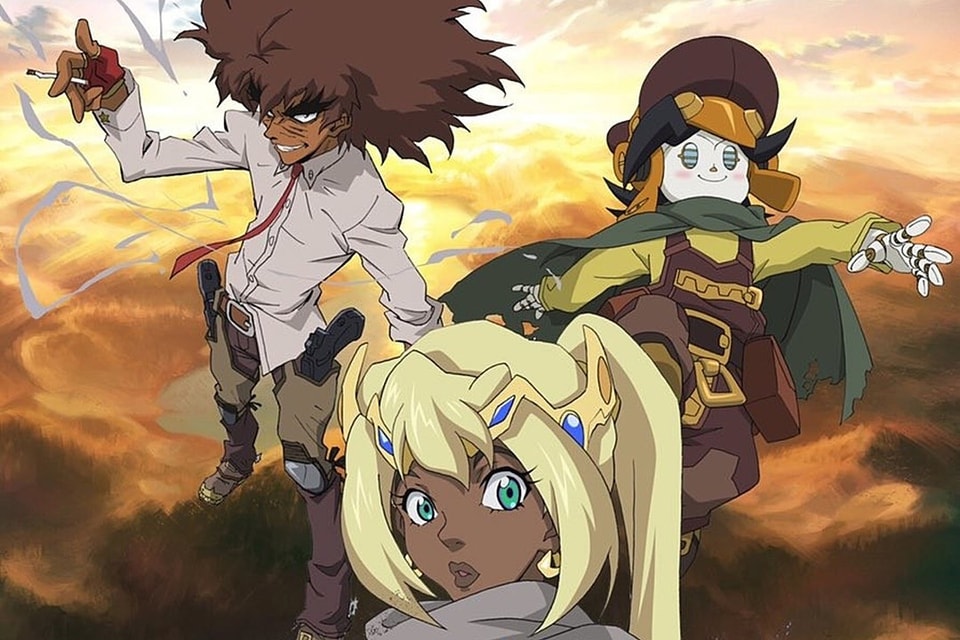 Cannon Busters Philly The Kid Cannon Busters Black Anime