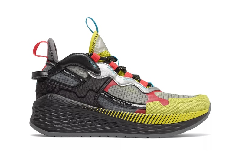 New Balance Fresh Foam More in Black, Yellow, Red