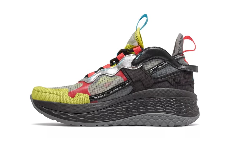 New Balance Fresh Foam More in Black, Yellow, Red