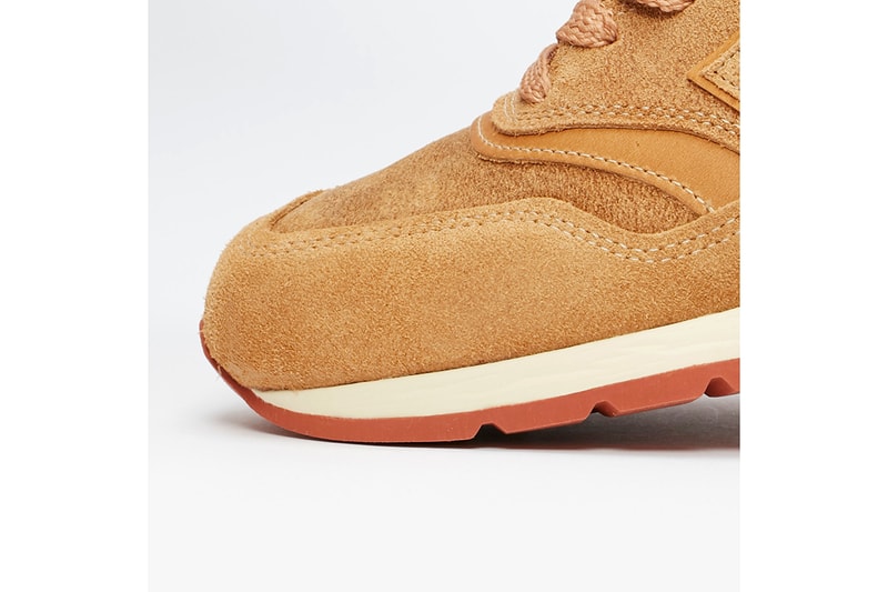 New Balance M997 Red Wing Shoe Company Amsterdam Leather Suede Premium Sneaker Release Information Limited Edition Luxury Pair Brown Tan Red Cream Gum
