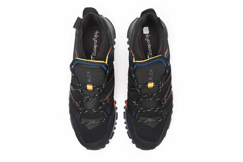 New Balance MSCRC White Black Grey Blue Hiking Cordura fabric rugged encap reveal midsole footwear sneaker shoe trek exposed foam topographical map