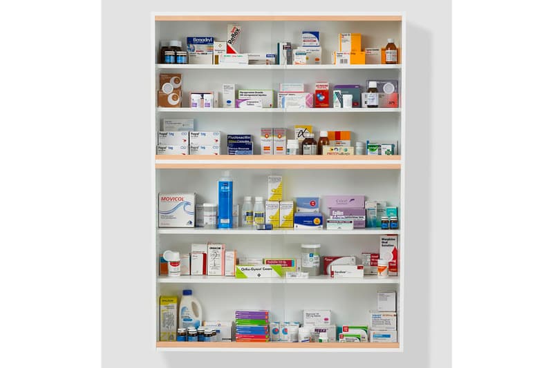 sprueth magers new order group exhibition damien hirst richard hambleton artworks sculptures installations video detial art