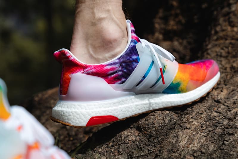 nice kicks adidas ultraboost tie dye woodstock 50th fifty anniversary ef7775 closer look on feet sneakers shoes colorway release date info