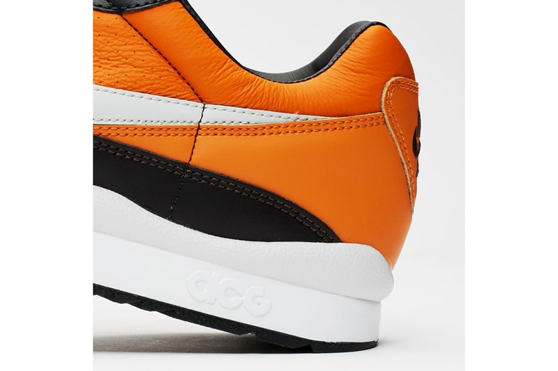 Nike ACG Air Wildwood "Monarch/Vast Grey" Sneaker Release Official Images Information Drop Date Retro Technical Footwear Triangle Logo Swoosh Perforated Detailing Premium Leather 