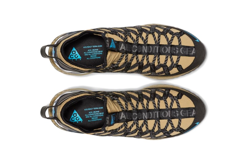 Nike ACG React Terra Gobe "Parachute Beige" release date info august 24 2019 colorway beige tan sand trail