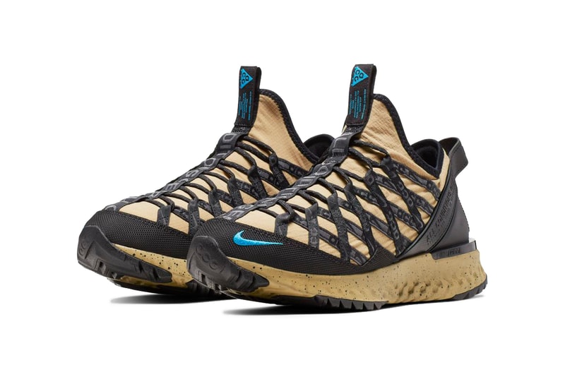 Nike ACG React Terra Gobe "Parachute Beige" release date info august 24 2019 colorway beige tan sand trail