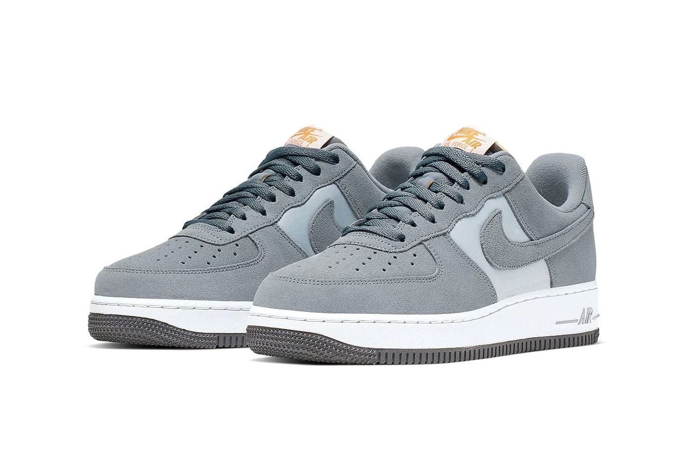 Nike Air Force 1 Cool Grey Release Info CI2677-002 Suede nubuck