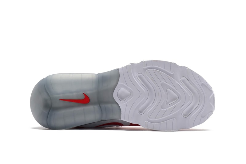 Nike Air Max 200 White University Red Metallic Silver 19FA-S
