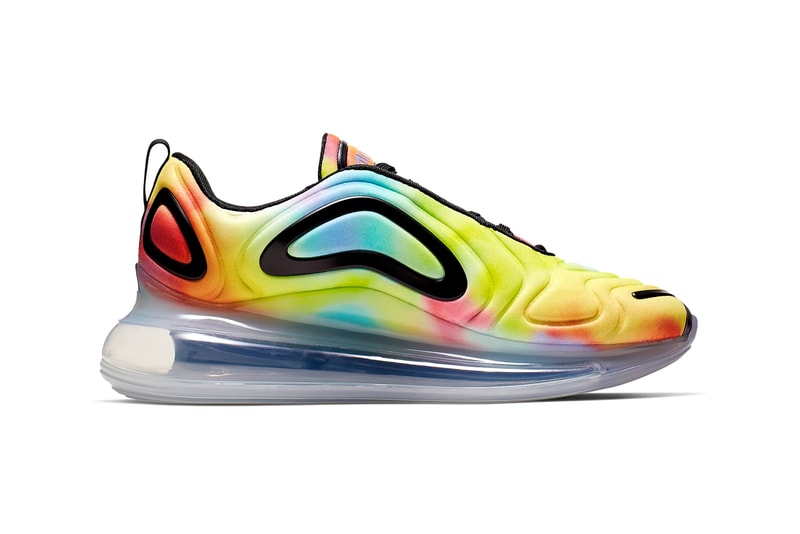 nike air max 720 tiedye tie dye multicolor metallic silver psychic purple colorway release date  