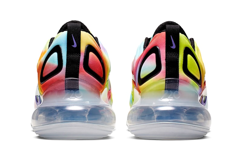 nike air max 720 tiedye tie dye multicolor metallic silver psychic purple colorway release date  