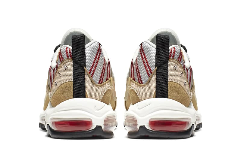 Nike Air Max 98 Se Inside Out Desert Sand University Red Release Hypebeast Nike Air Max 98 Se Inside Out Desert Sand University Red Release Hypebeast