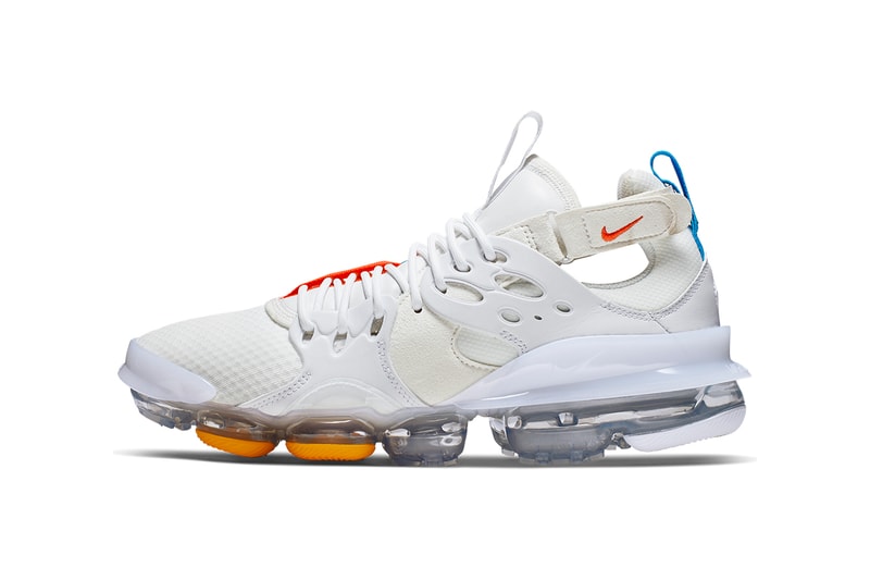 Nike D/MS/X Vapormax White/Blue/Orange/Yellow colorway release date info buy