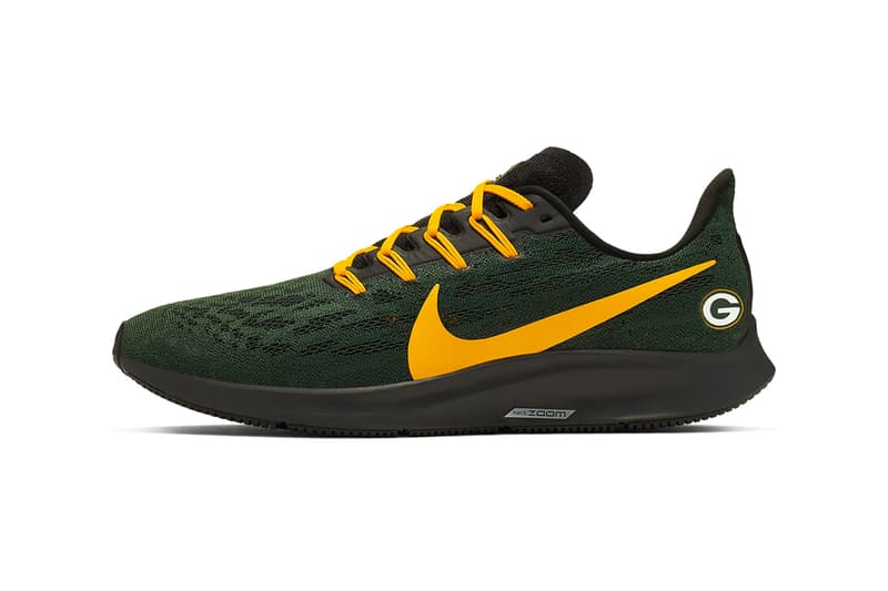 Nike Zoom Pegasus 36 NFL Team Pack Release Info national football league 100th season sneakers shoes running home 