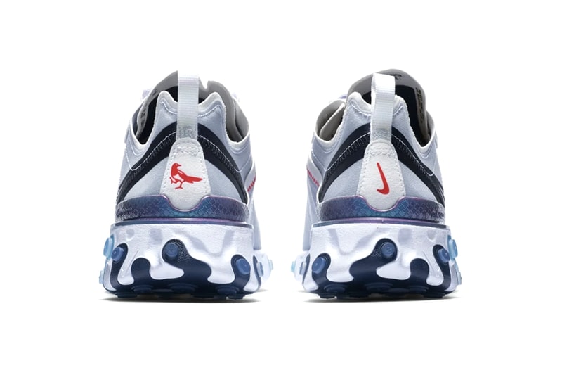 Nike React Element 55 "Magpie" Pack Release Sneaker Drop Information China Chinese Zones Exclusive Mens Womens Footwear Tanabata Evening of the Seventh Festival Traditional Iridescence Colorway 