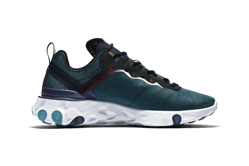 Nike React Element 55 "Magpie" Pack Release Sneaker Drop Information China Chinese Zones Exclusive Mens Womens Footwear Tanabata Evening of the Seventh Festival Traditional Iridescence Colorway 