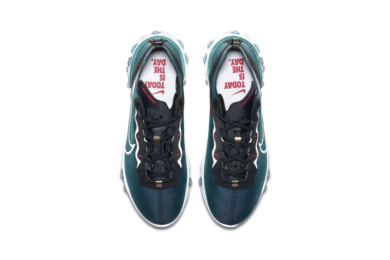 Nike React Element 55 "Magpie" Pack Release Sneaker Drop Information China Chinese Zones Exclusive Mens Womens Footwear Tanabata Evening of the Seventh Festival Traditional Iridescence Colorway 