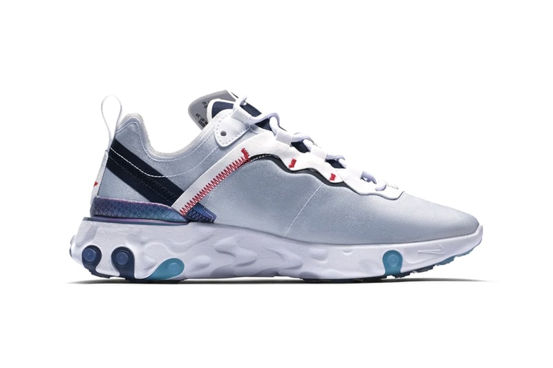 Nike React Element 55 "Magpie" Pack Release Sneaker Drop Information China Chinese Zones Exclusive Mens Womens Footwear Tanabata Evening of the Seventh Festival Traditional Iridescence Colorway 