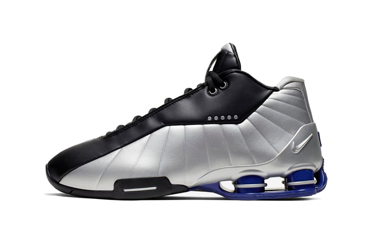 Nike's Shox BB4 Gets a Metallic Silver Finish
