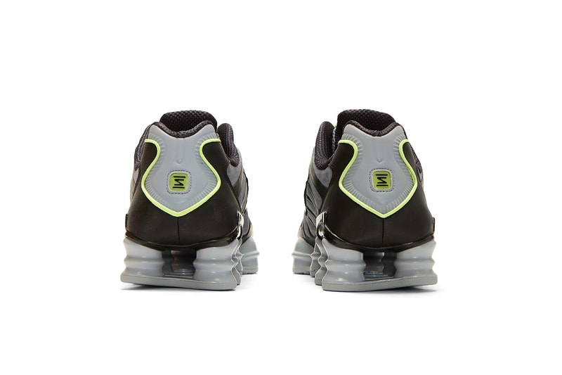 Nike Shox TL Grey Black Volt Release
