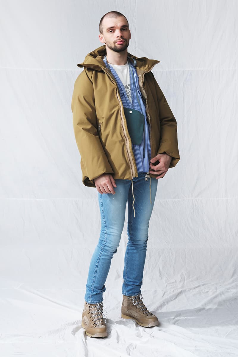 nonnative fall winter 2019 lookbook collection japan gore tex polartec cover chord release information first look fashion streetwear