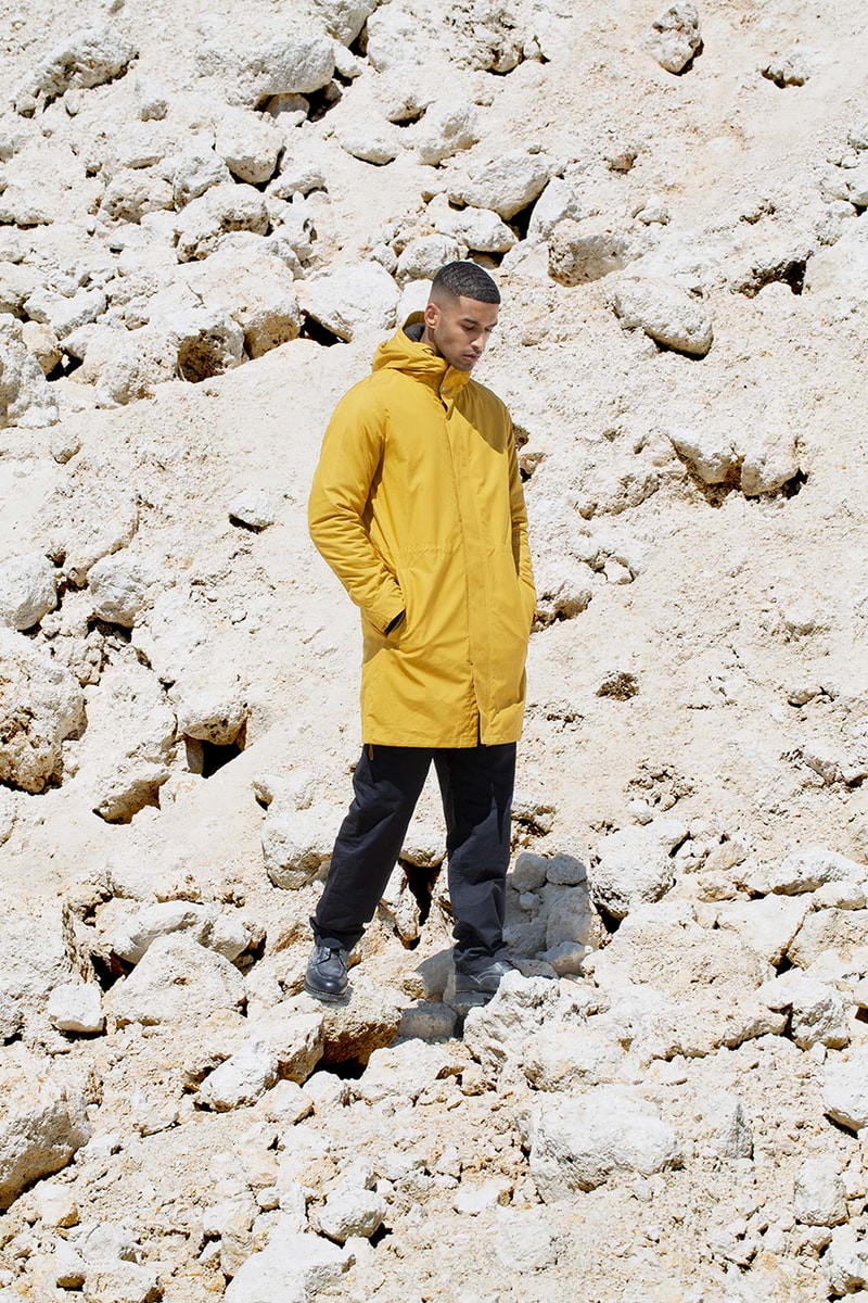 Norse Projects Fall 2019 Collection "British Millerain" Lookbook Video Manchester Factory United Kingdom Manufacturing Process Outerwear Waxed Cotton Jackets Caps