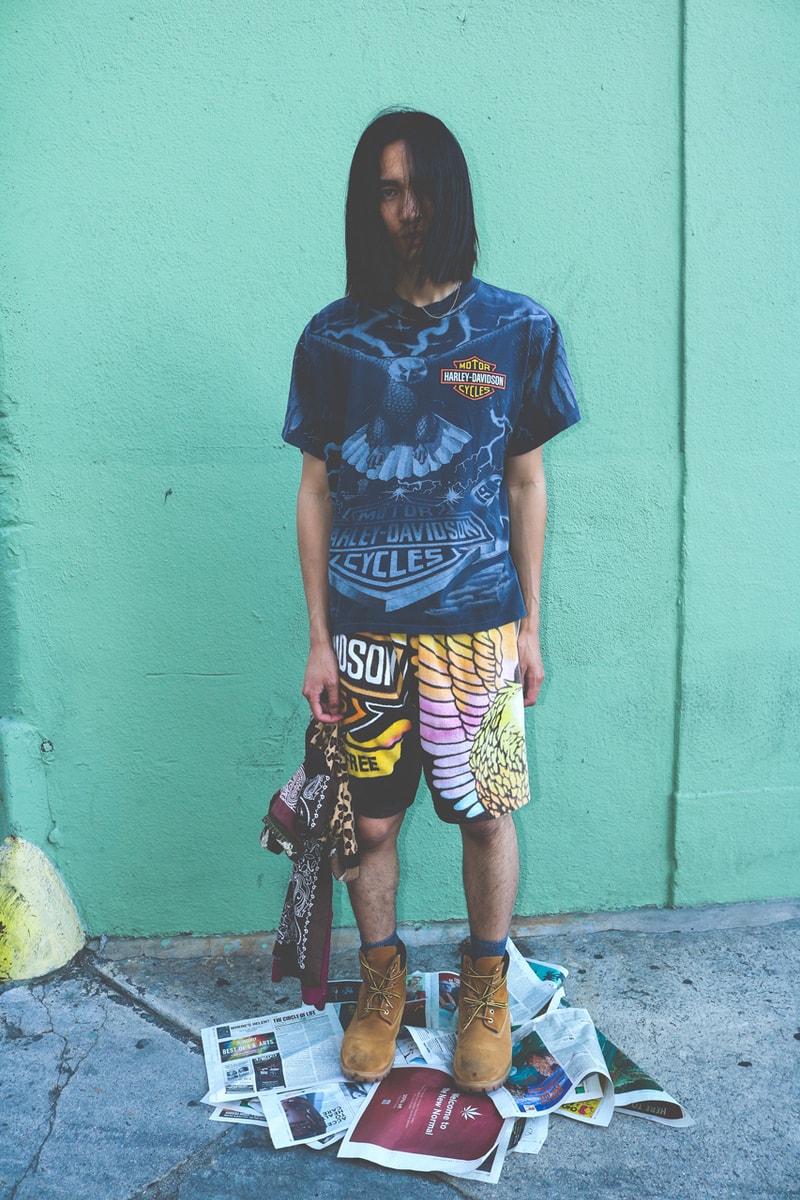 NOT APPLICABLE Vintage Collection Selfridges American Thunder Harley Davidson T-Shirts Eagles Wolves Unicorns