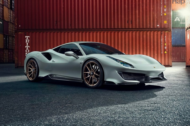 Novitec Ferrari 488 Pista Sports Package Release custom cars motorsports modification prancing horse upgrade