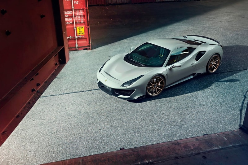 Novitec Ferrari 488 Pista Sports Package Release custom cars motorsports modification prancing horse upgrade