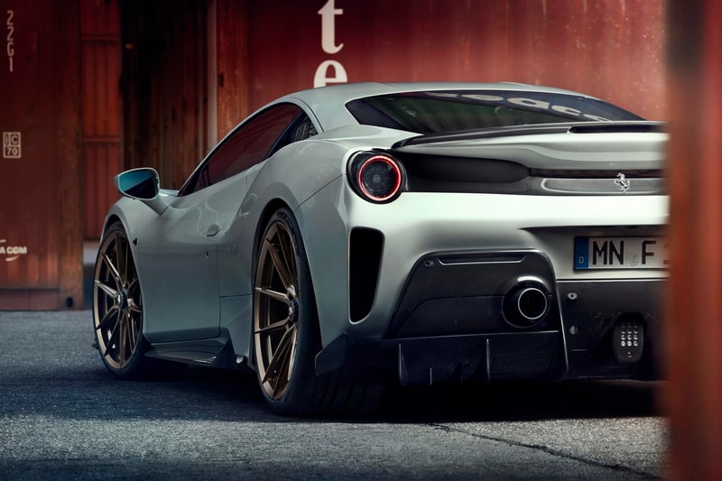 Novitec Ferrari 488 Pista Sports Package Release custom cars motorsports modification prancing horse upgrade