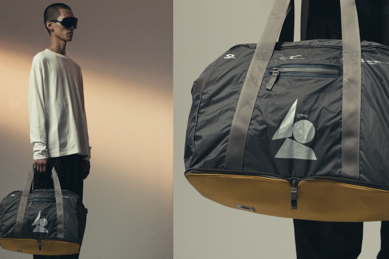 Samuel Ross Oakley Season 3 three Collection collaboration outwear outdoors a cold wall reflective gear longline clothing functionality durability practicality dual use garments high fashion ventilated waterproof hats sunglasses eyewear hoodies jackets