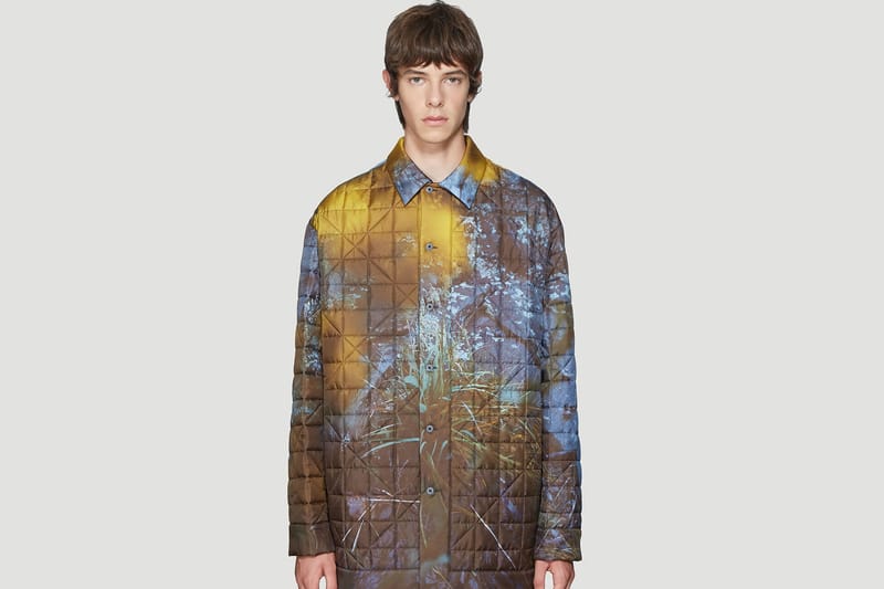 OAMC Drops Polly Shirt Jacket With All-Over Flower Print