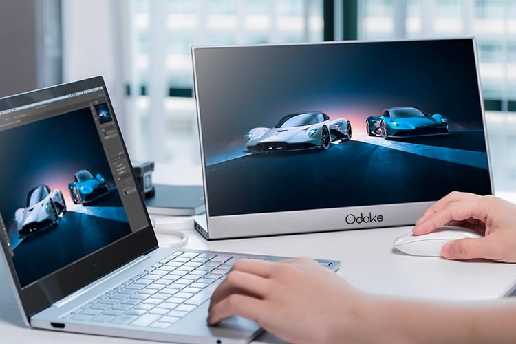Odake's BladeX is the World's Slimmest Portable Touch Screen Monitor