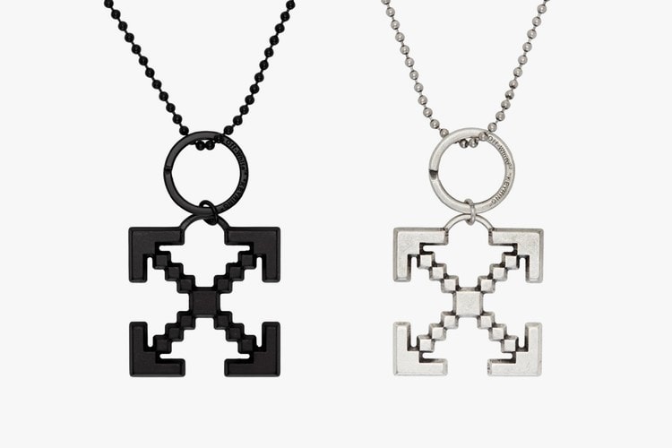 Off-White™'s Arrows Scaffolding Necklace Celebrates Its Iconic Logo