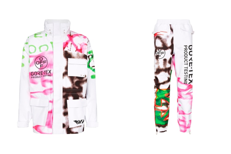 Off-White™ Drops Graffiti-Covered GORE-TEX Skiwear Two-Piece