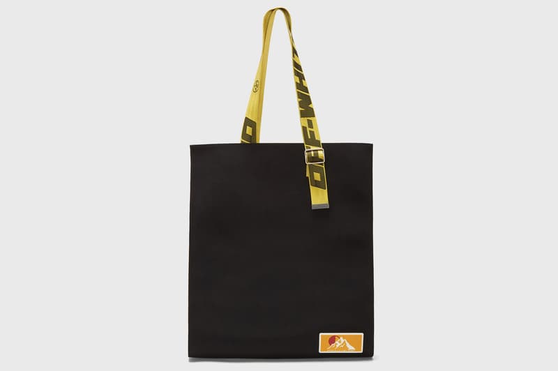 Off-White™ Puffy Origami Tote Bag Release Black Yellow Virgil Abloh info Buy