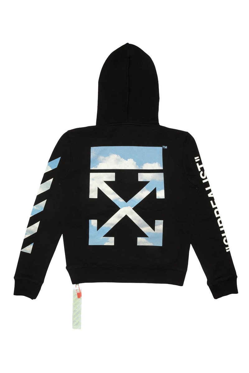 Off-White™ Online-Exclusive "Surrealist" Collection only release date info buy hoodie tee shirt industrial belt socks august 2 2019