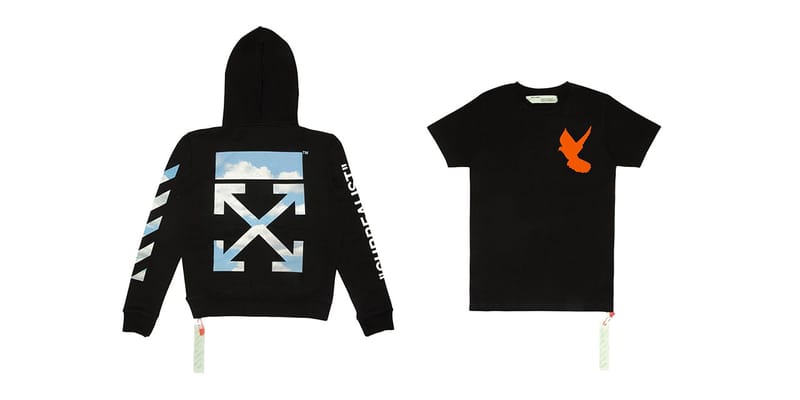 off white t shirt hoodie