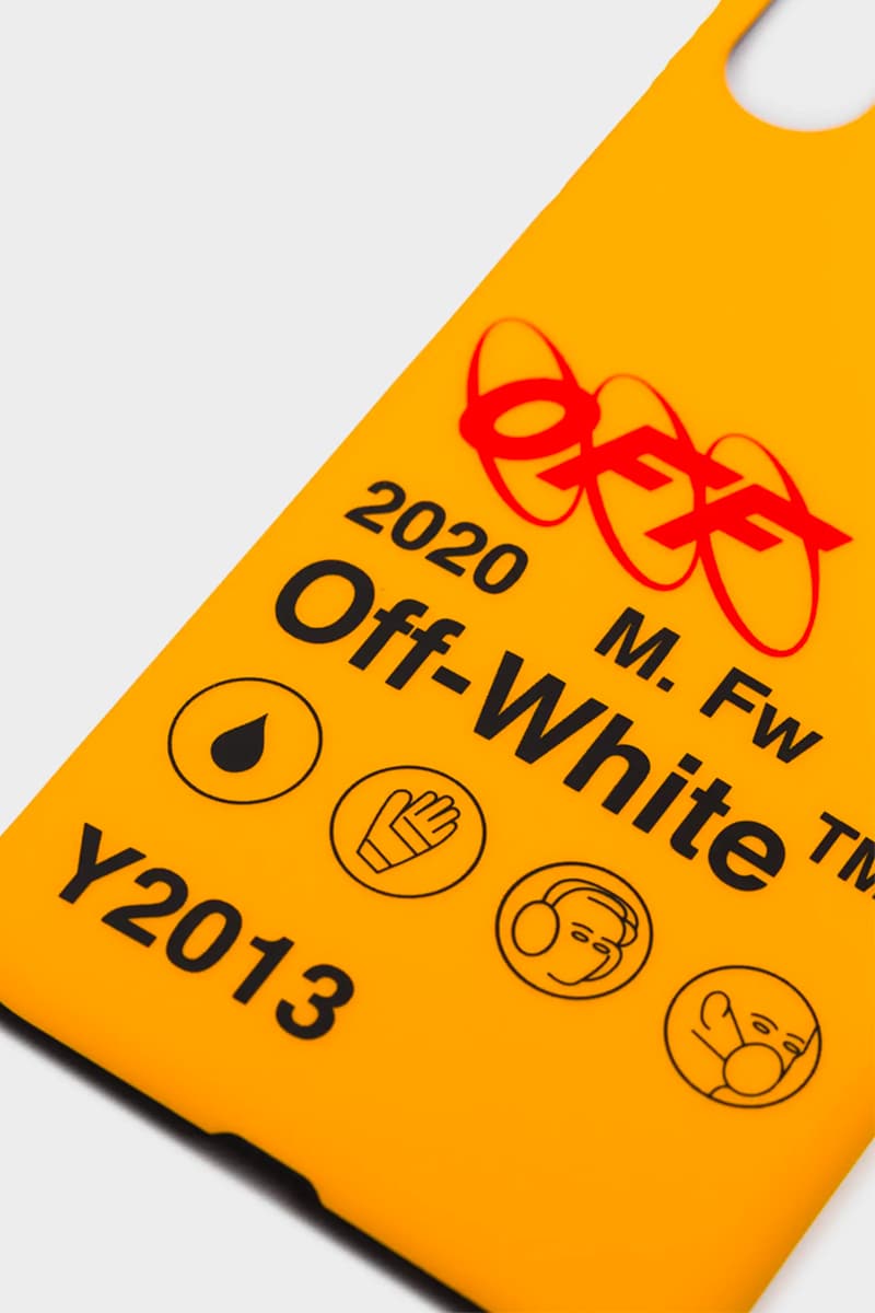 Off-White Yellow Quote Industries iPhone Case Release