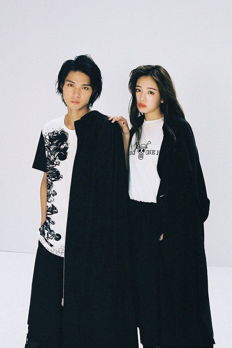 Yohji Yamamoto Ground Y 'One Piece' Capsule Collaboration collection release date info web store diffusion line brand lookbook Hayato Isomura Mayū Yokota