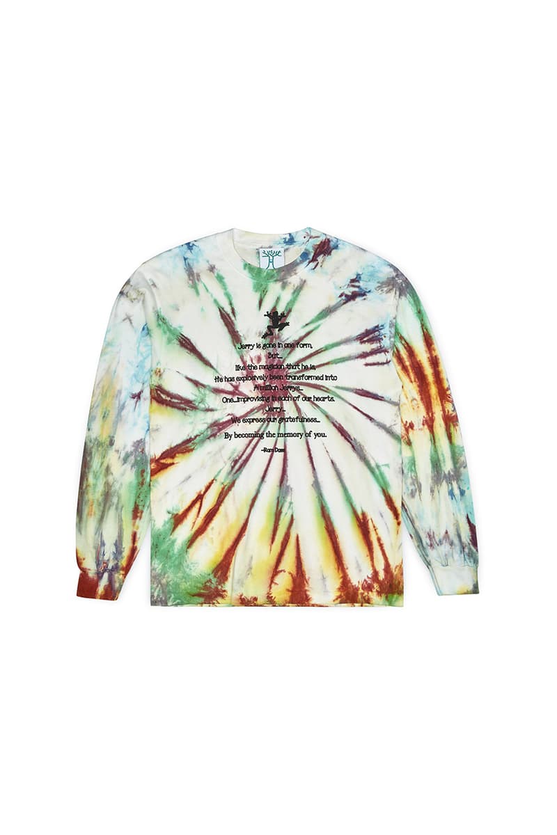 Online Ceramics T-shirt Collection Drop Dover Street Market London Online In Store Hoodie Sweatshirt Long Sleeve Tie-Dye Images Elijah Funk Alix Ross Los Angeles Streetwear Hand-Dyed Acid Prints