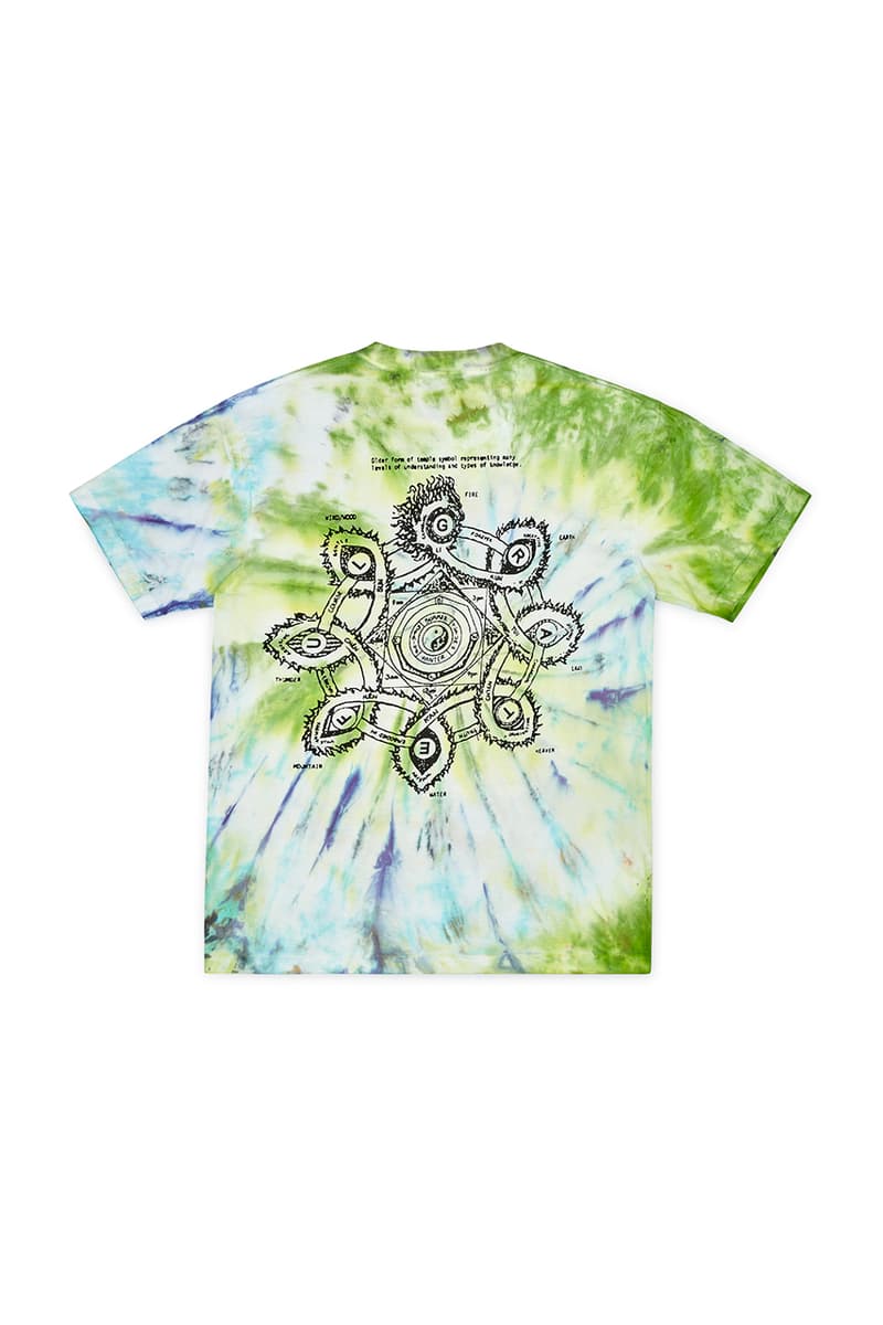 Online Ceramics T-shirt Collection Drop Dover Street Market London Online In Store Hoodie Sweatshirt Long Sleeve Tie-Dye Images Elijah Funk Alix Ross Los Angeles Streetwear Hand-Dyed Acid Prints