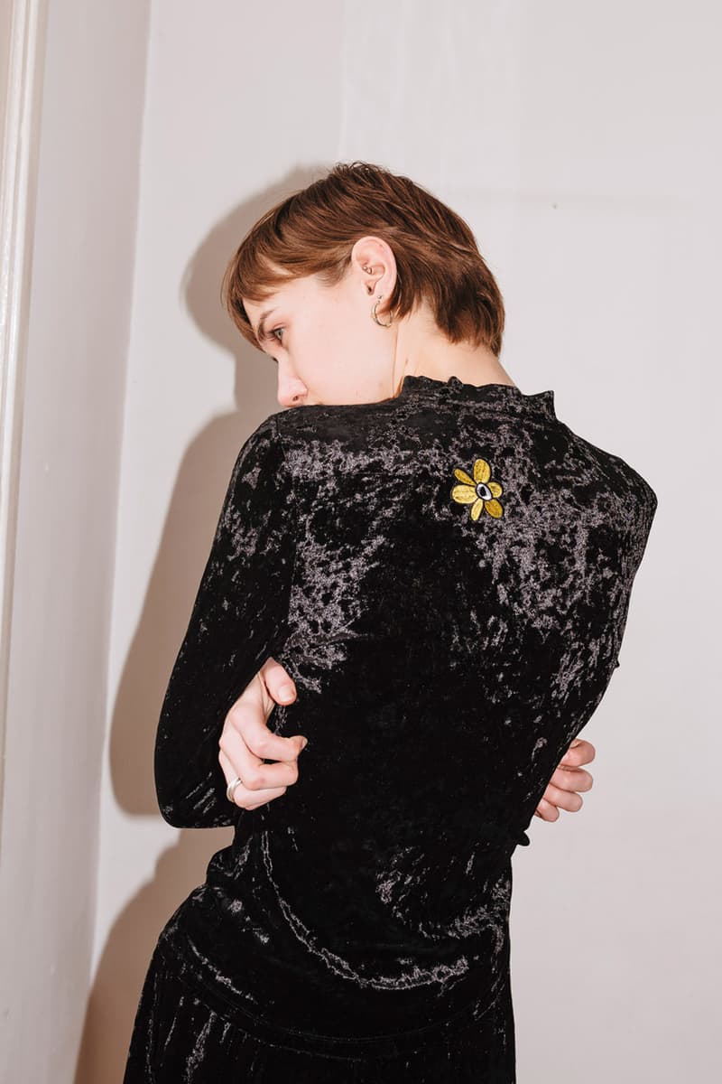 PAM Perks and mini Fall Winter 2019 Beyond The Clouds Collection neon graphics bomber jacket flower motif jewelry polartec outerwear sweatpants patchwork flannels
