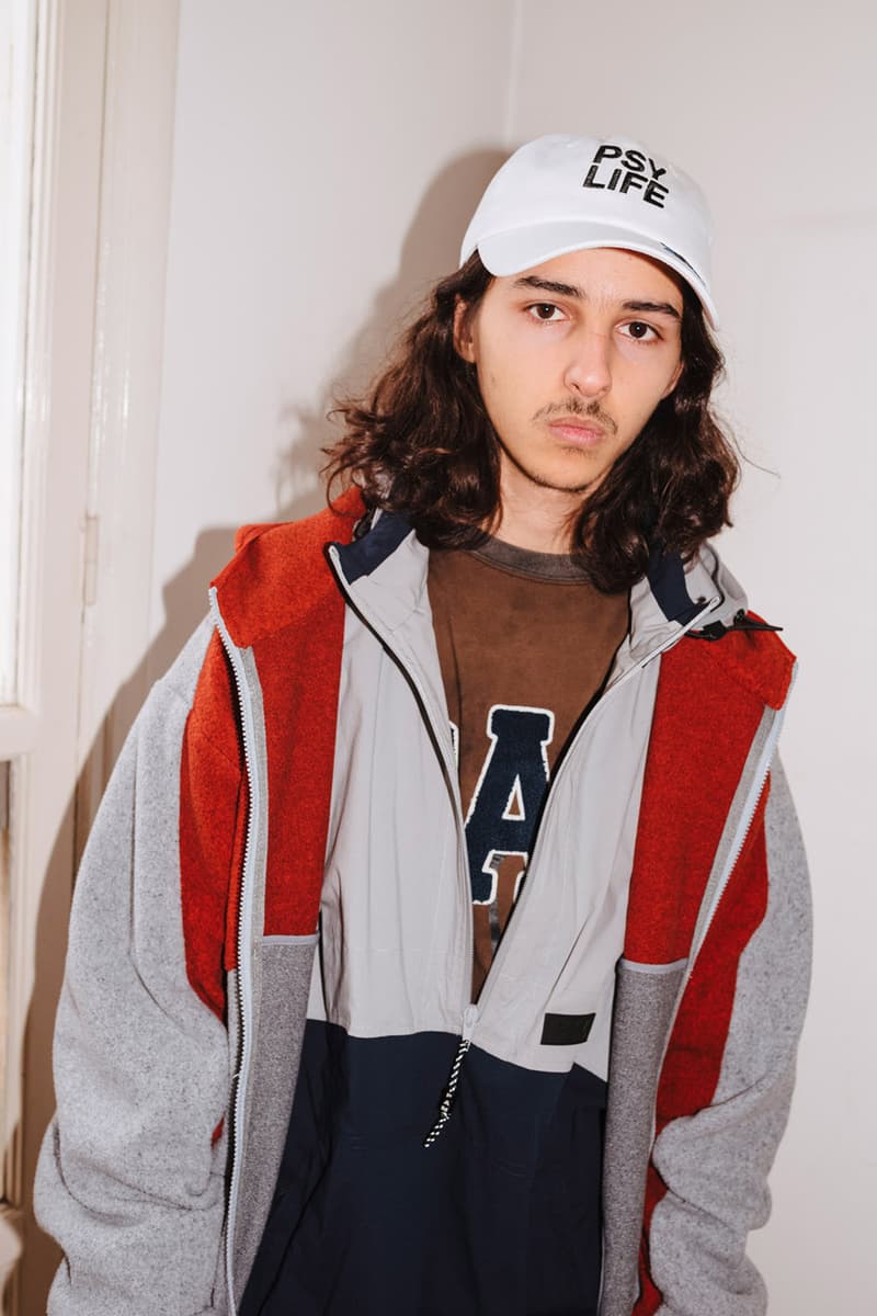 PAM Perks and mini Fall Winter 2019 Beyond The Clouds Collection neon graphics bomber jacket flower motif jewelry polartec outerwear sweatpants patchwork flannels
