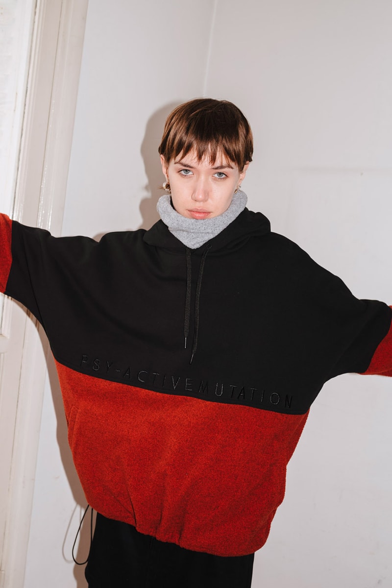 PAM Perks and mini Fall Winter 2019 Beyond The Clouds Collection neon graphics bomber jacket flower motif jewelry polartec outerwear sweatpants patchwork flannels