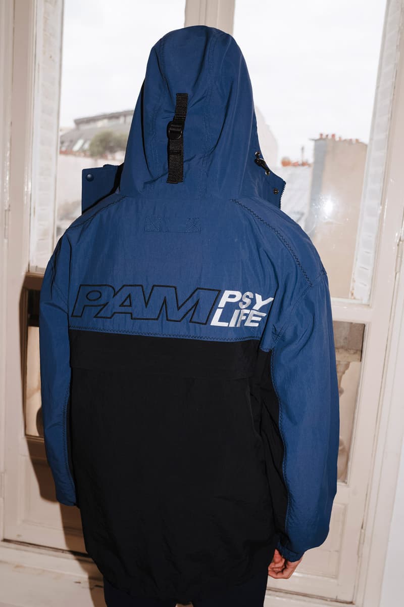 PAM Perks and mini Fall Winter 2019 Beyond The Clouds Collection neon graphics bomber jacket flower motif jewelry polartec outerwear sweatpants patchwork flannels