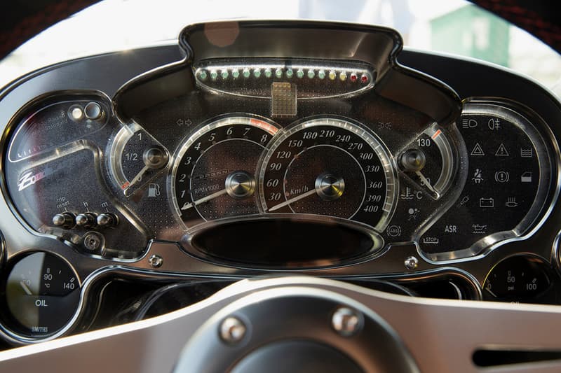 Pagani Zonda Aether Roadster One of One Limited Edition Rare Hypercar Super Car Italian Production Manufactured Mercedes-AMG Engine 2017 $5.5M USD V12 RM Sotheby's Roof Scoop