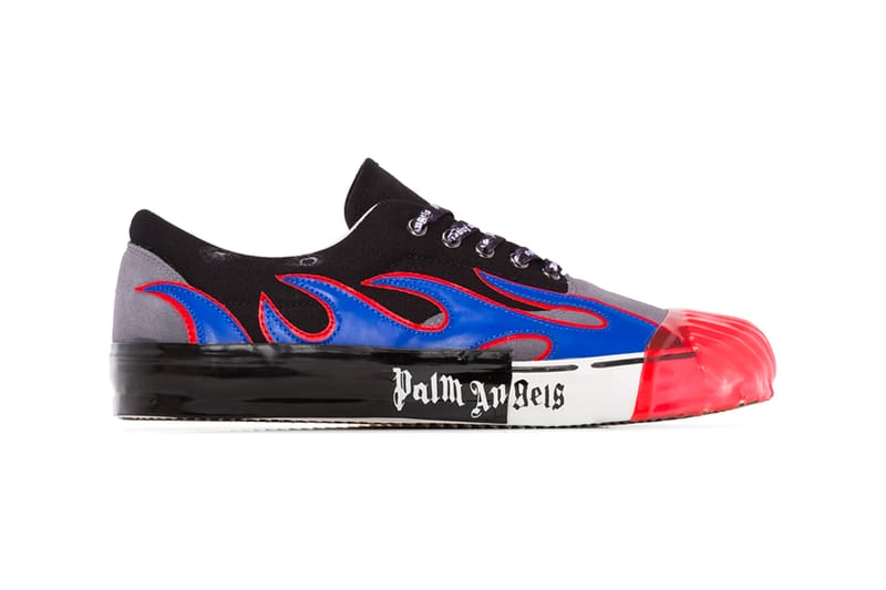 Palm Angels Drops New Fiery Low Top Sneakers