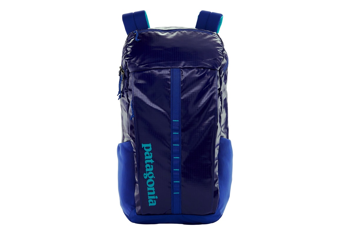 Patagonia Recycled 10 Million Plastic Bottles for Black Hole Bag Line climate change plastic waste pollution backpack 